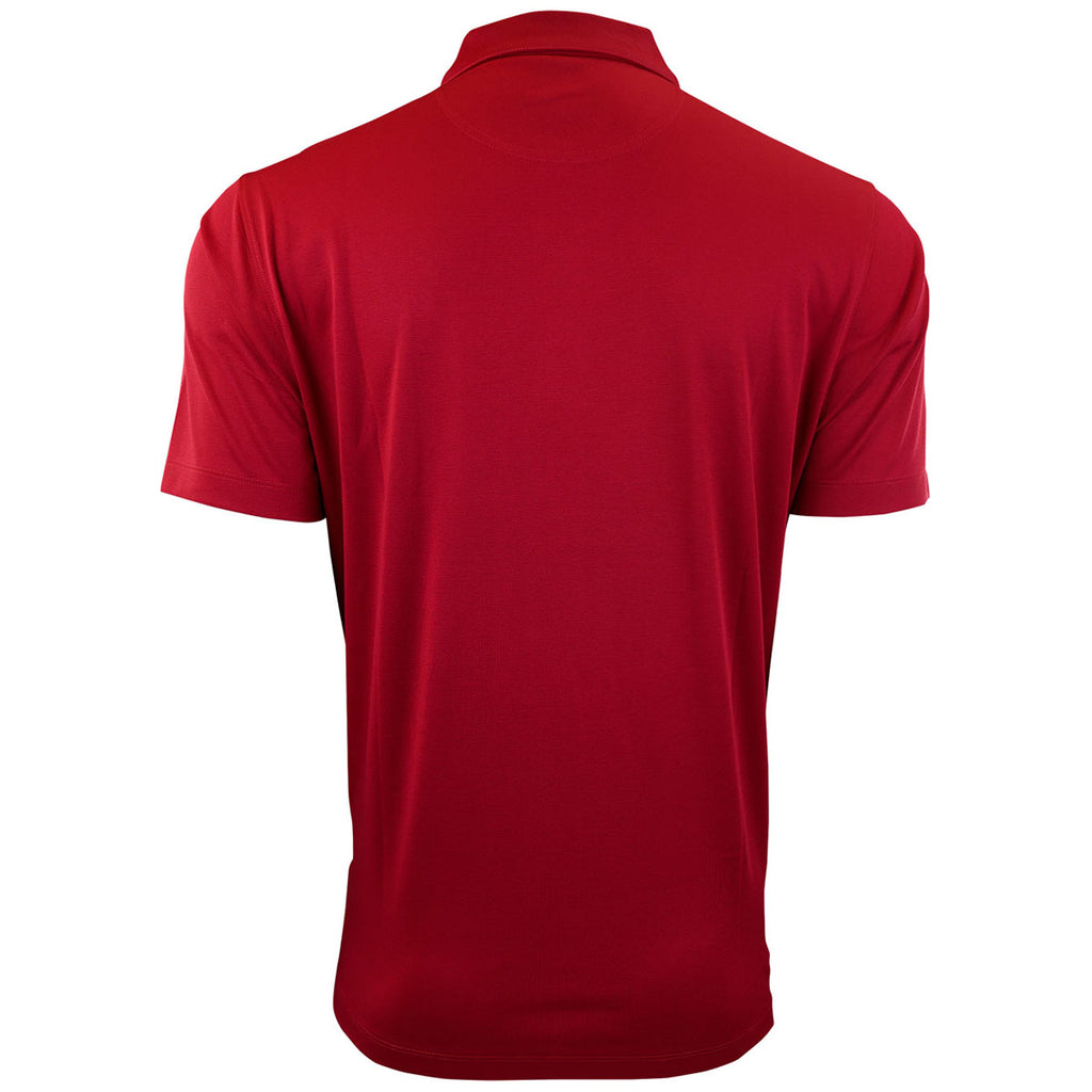 Vansport Men's Sport Red Victory Polo