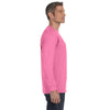 Jerzees Men's Neon Pink 5.6 Oz Dri-Power Active Long-Sleeve T-Shirt