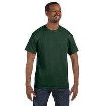 Jerzees Men's Forest Green 5.6 Oz Dri-Power Active T-Shirt