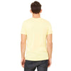 Bella + Canvas Unisex Yellow Jersey Short-Sleeve T-Shirt