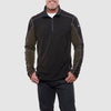 KUHL Men's Charcoal/Olive Revel Quarter Zip