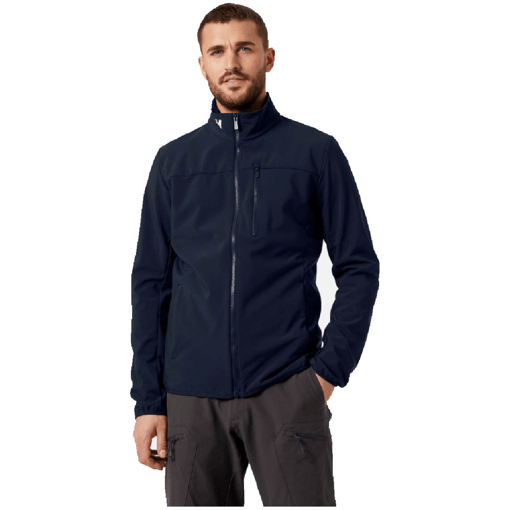 Helly Hansen Men's Navy Crew Softshell Jacket 2.0