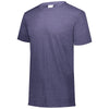 Augusta Sportswear Men's Navy Heather Tri-Blend Tee