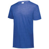 Augusta Sportswear Men's Royal Heather Tri-Blend Tee