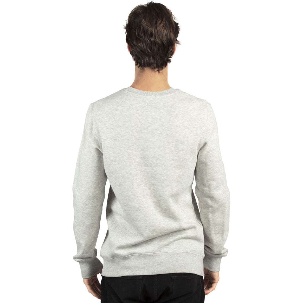 Threadfast Apparel Unisex Oatmeal Heather Ultimate Crewneck Sweatshirt