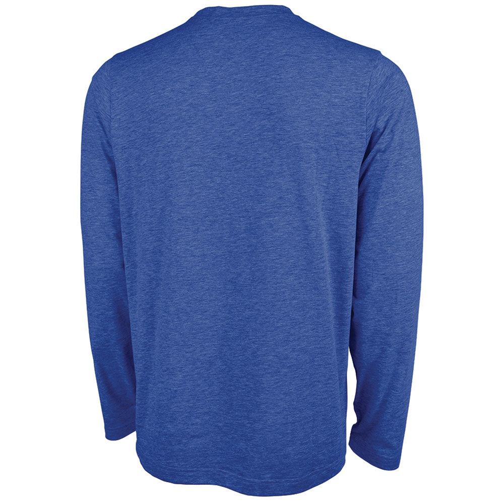 Charles River Men's Royal Comfort-Core Long-Sleeve Crew