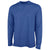 Charles River Men's Royal Comfort-Core Long-Sleeve Crew