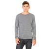 Bella + Canvas Men's Deep Heather Jersey Long-Sleeve T-Shirt