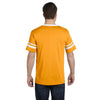 Augusta Sportswear Men's Gold/White Sleeve Stripe Jersey