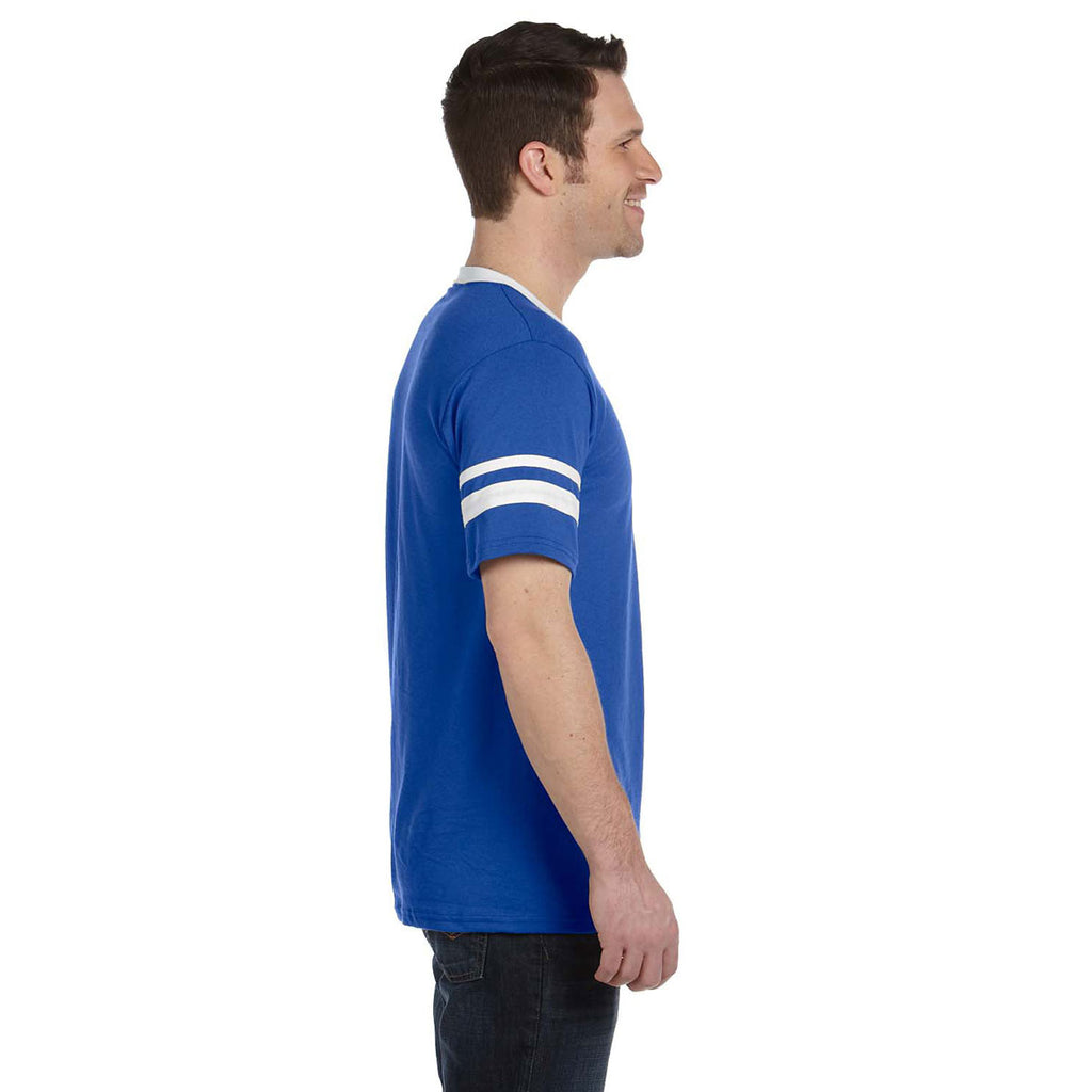 Augusta Sportswear Men's Royal/White Sleeve Stripe Jersey