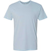 Next Level Men's Light Blue Premium Fitted Short-Sleeve Crew