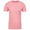 Next Level Men's Light Pink Premium Fitted Short-Sleeve Crew