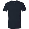 Next Level Men's Midnight Navy Premium Fitted Short-Sleeve Crew