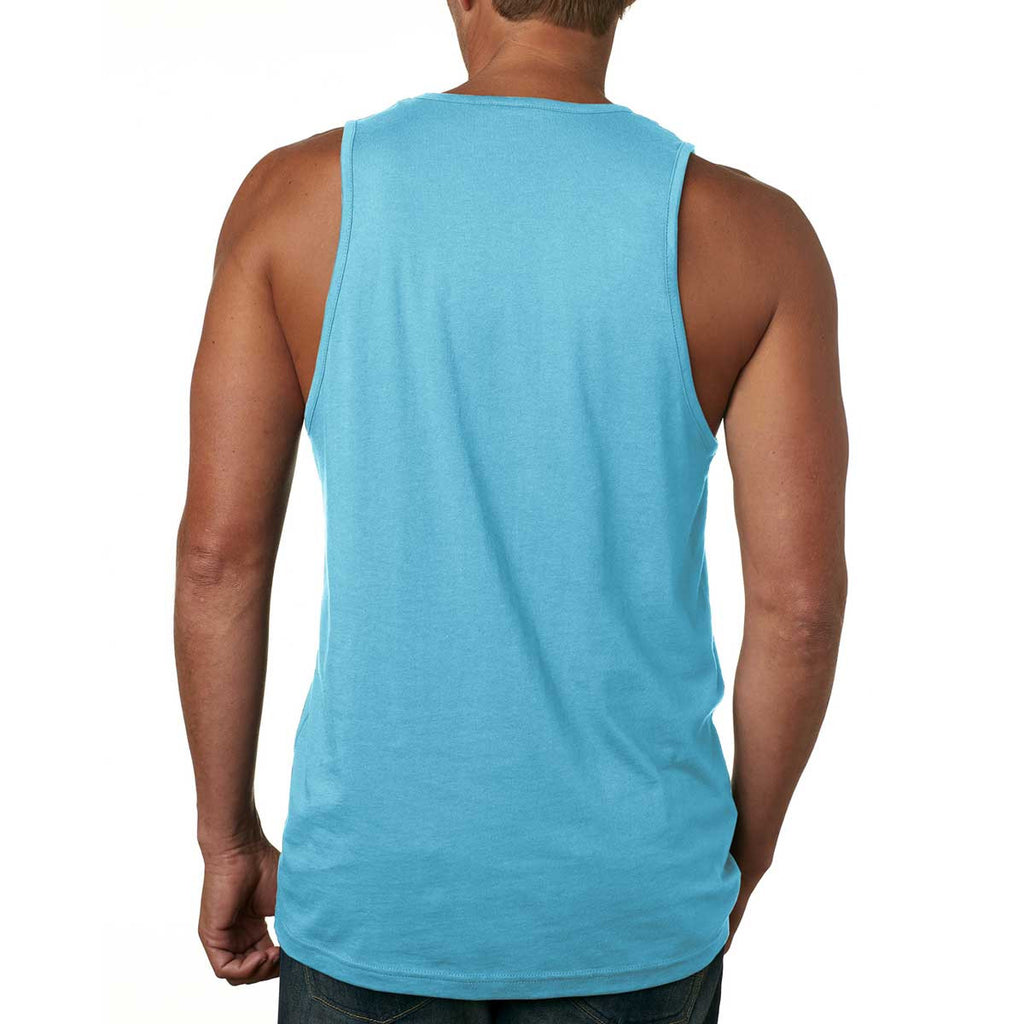 Next Level Men's Tahiti Blue Premium Jersey Tank