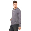 Bella + Canvas Unisex Dark Grey Marble Fleece Pullover Hoodie