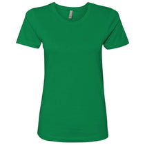 Next Level Women's Kelly Green Boyfriend Tee