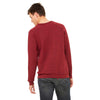 Bella + Canvas Unisex Cardinal Triblend Sponge Fleece Crew Neck Sweatshirt