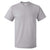 Fruit of the Loom Men's Silver HD Cotton Short Sleeve T-Shirt