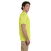 Fruit of the Loom Men's Neon Yellow 5 oz. HD Cotton T-Shirt