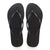 Havaianas Women's Black Slim Flip Flops