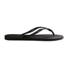 Havaianas Women's Black Slim Flip Flops