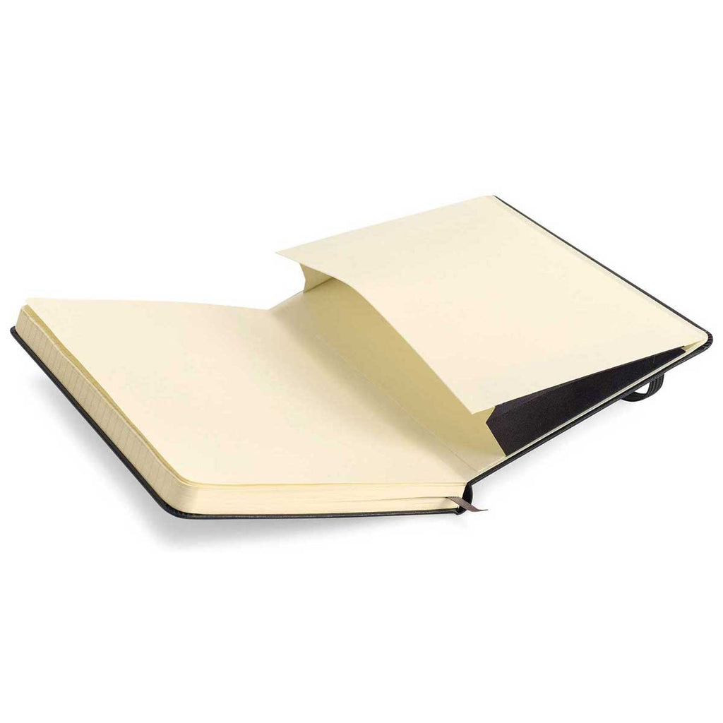 Moleskine Black Hard Cover Medium Ruled Notebook (4.5" x 7.0")