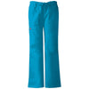 Cherokee Workwear Women's Caribbean Low-Rise Drawstring Cargo Pant