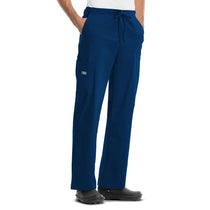 Cherokee Men's Navy Workwear Premium Core Stretch Drawstring Cargo Pant