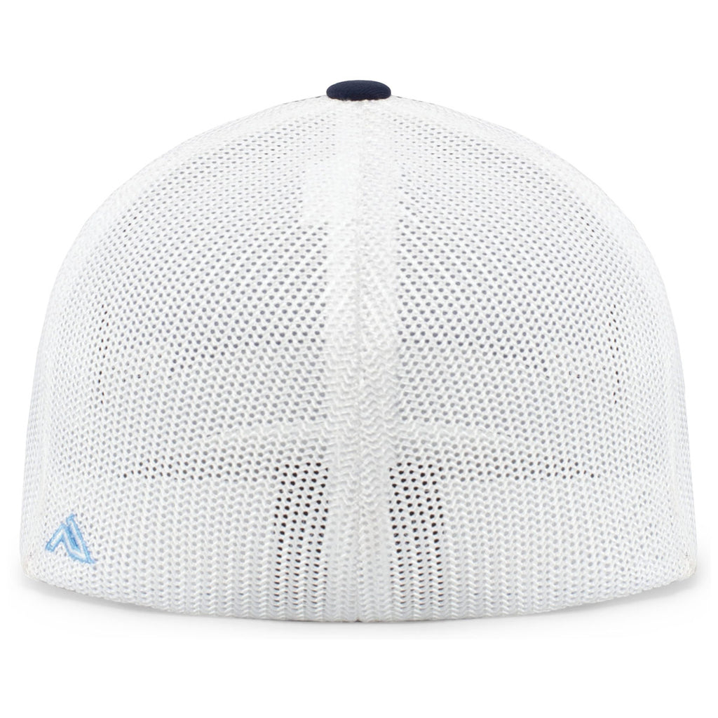 Pacific Headwear Columbia Blue/White/Navy Universal Fitted Trucker Mesh Cap