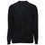 Edwards Men's Black V-Neck Cotton Blend Cardigan