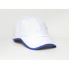 Pacific Headwear White/Royal Lite Series Adjustable Active Cap