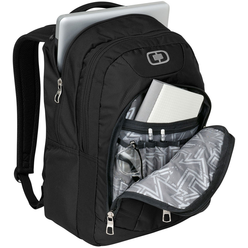 OGIO Black/Silver Colton Backpack