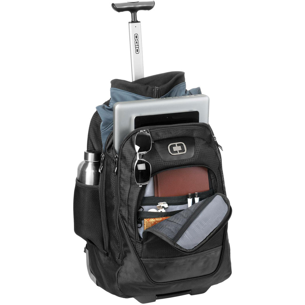 OGIO Black Wheelie Backpack