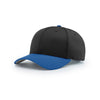 Richardson Black/Royal On-Field Combination Pro Mesh Adjustable Cap