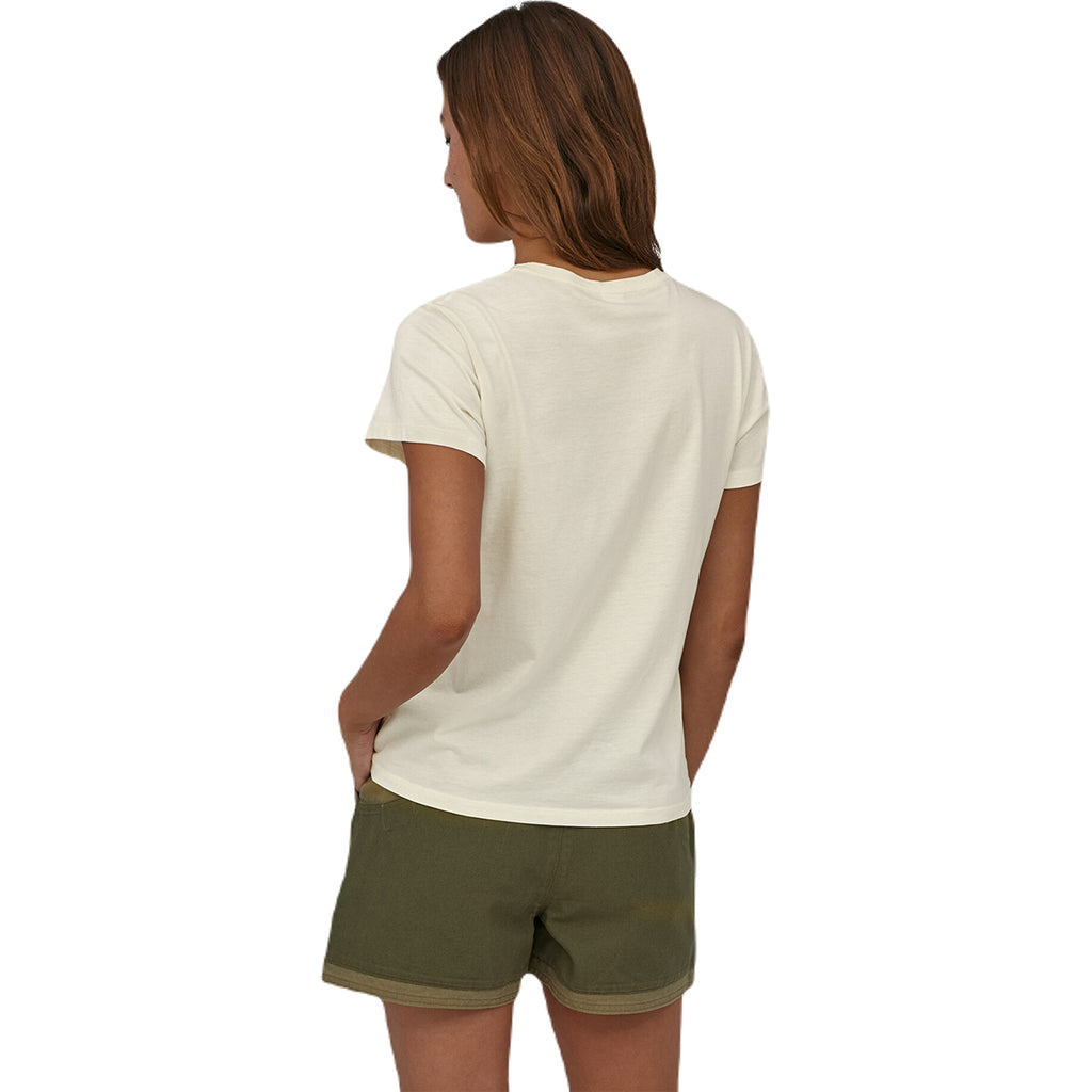 Patagonia Women's Undyed Natural Regenerative Organic Certified Cotton Tee