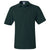 Jerzees Men's Forest Green Spotshield 50/50 Polo With Pocket