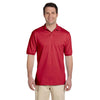 Jerzees Men's True Red 5.6 Oz. Spotshield Jersey Polo