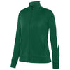 Augusta Women's Dark Green/White Medalist Jacket 2.0