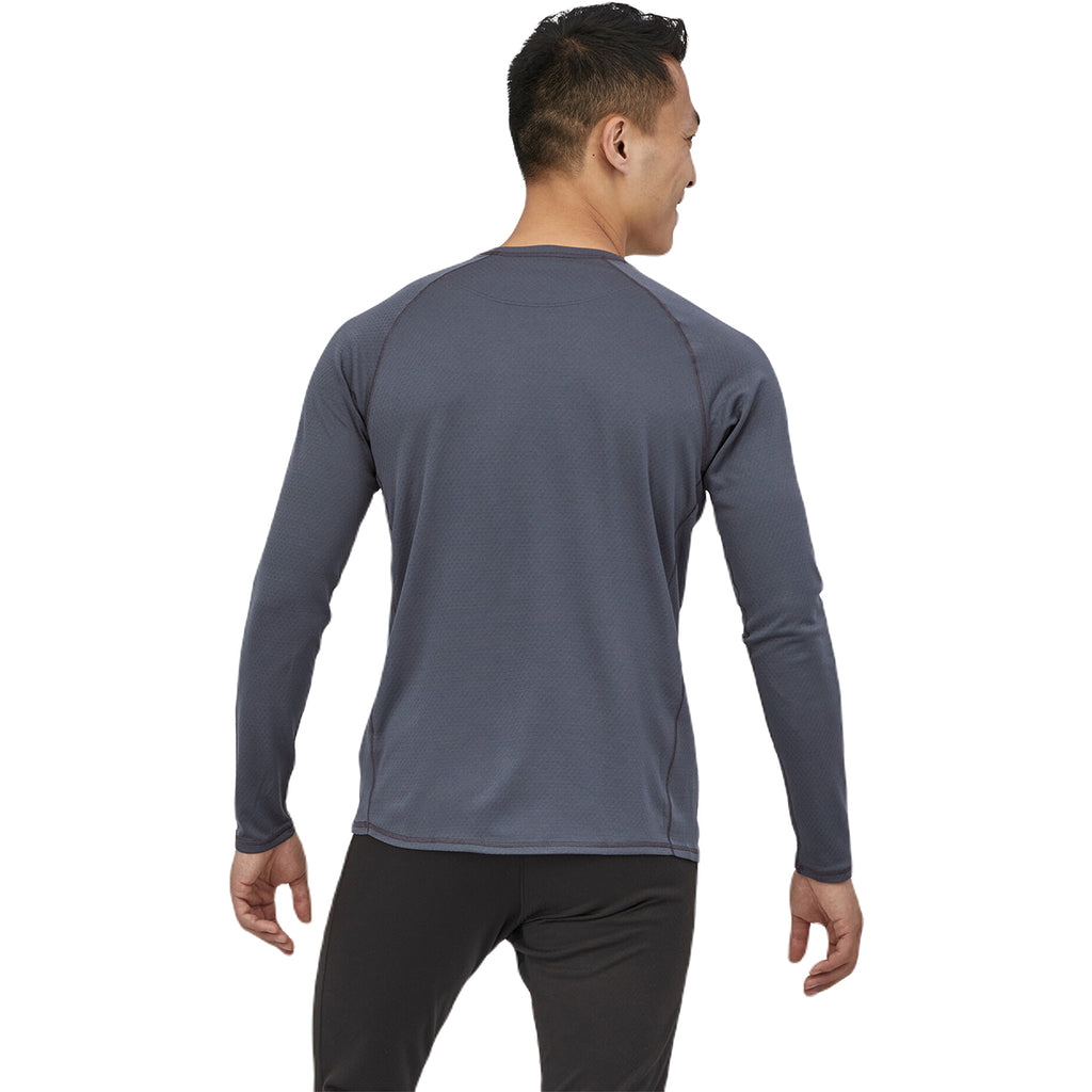 Patagonia Men's Smolder Blue Capilene Midweight Crew