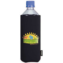 Koozie Black Basic Collapsible Bottle Kooler