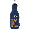 Koozie Navy Neoprene Zip-Up Bottle Kooler