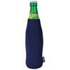 Koozie Navy Bottle Kooler with Removable Bottle Opener