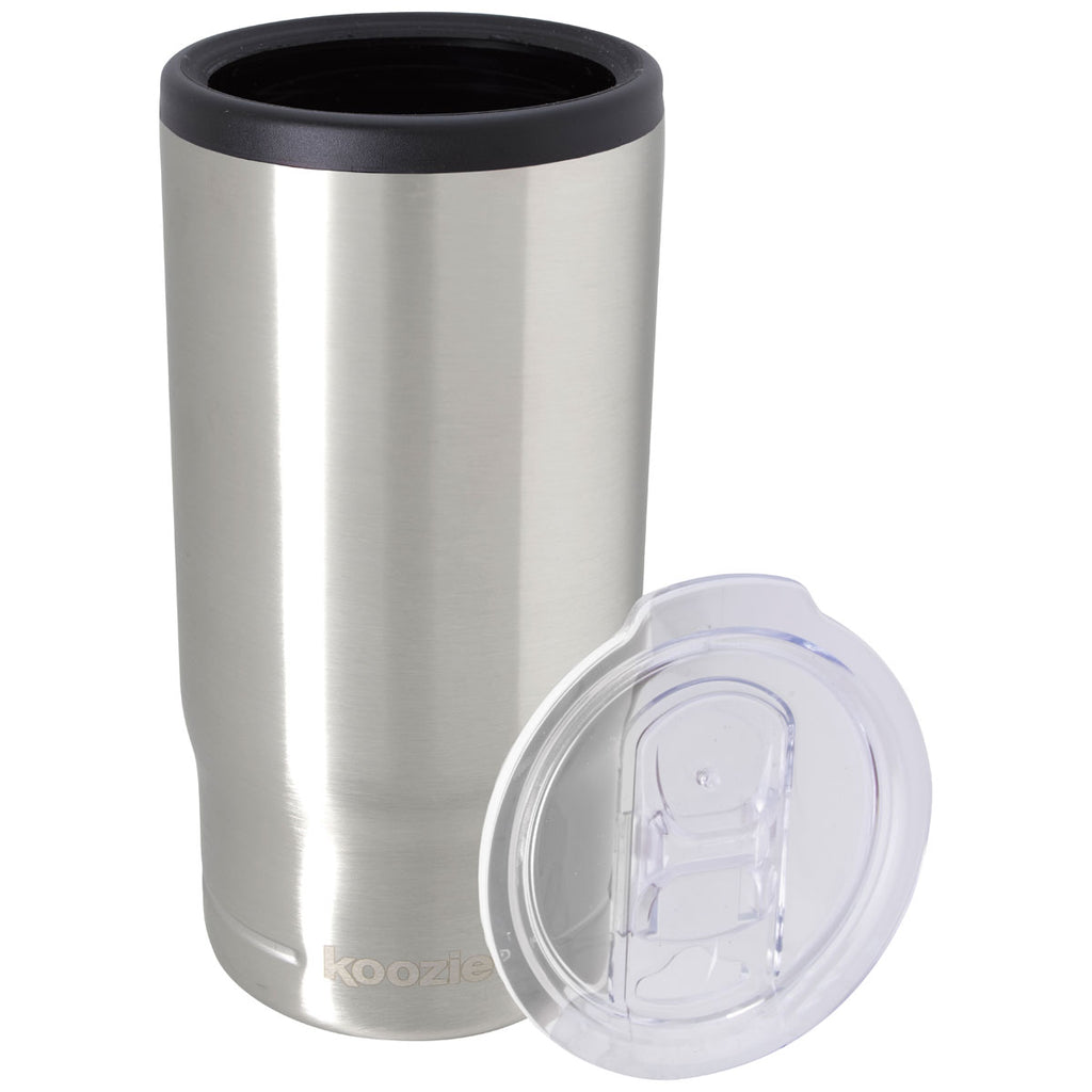 Koozie Silver Slim Triple Vacuum Tumbler - 15 oz