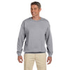 Jerzees Men's Oxford 9.5 Oz. Super Sweats Nublend Fleece Crew