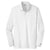 Nike Men's White Dri-FIT Long Sleeve Stretch Tech Polo