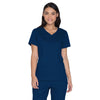 Cherokee Women's Navy Workwear Premium Core Stretch V-Neck Top