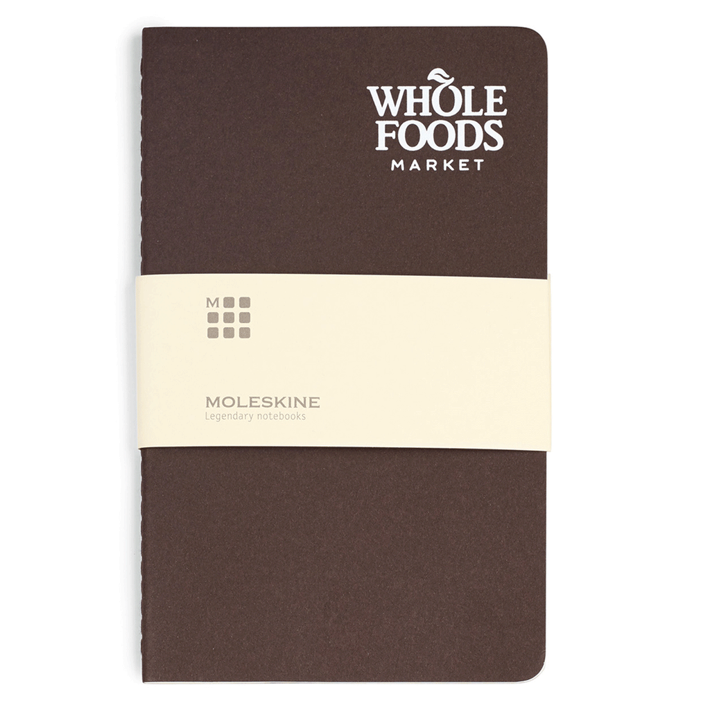 Moleskine Coffee Brown Cahier Ruled Large Journal (5" x 8.25")