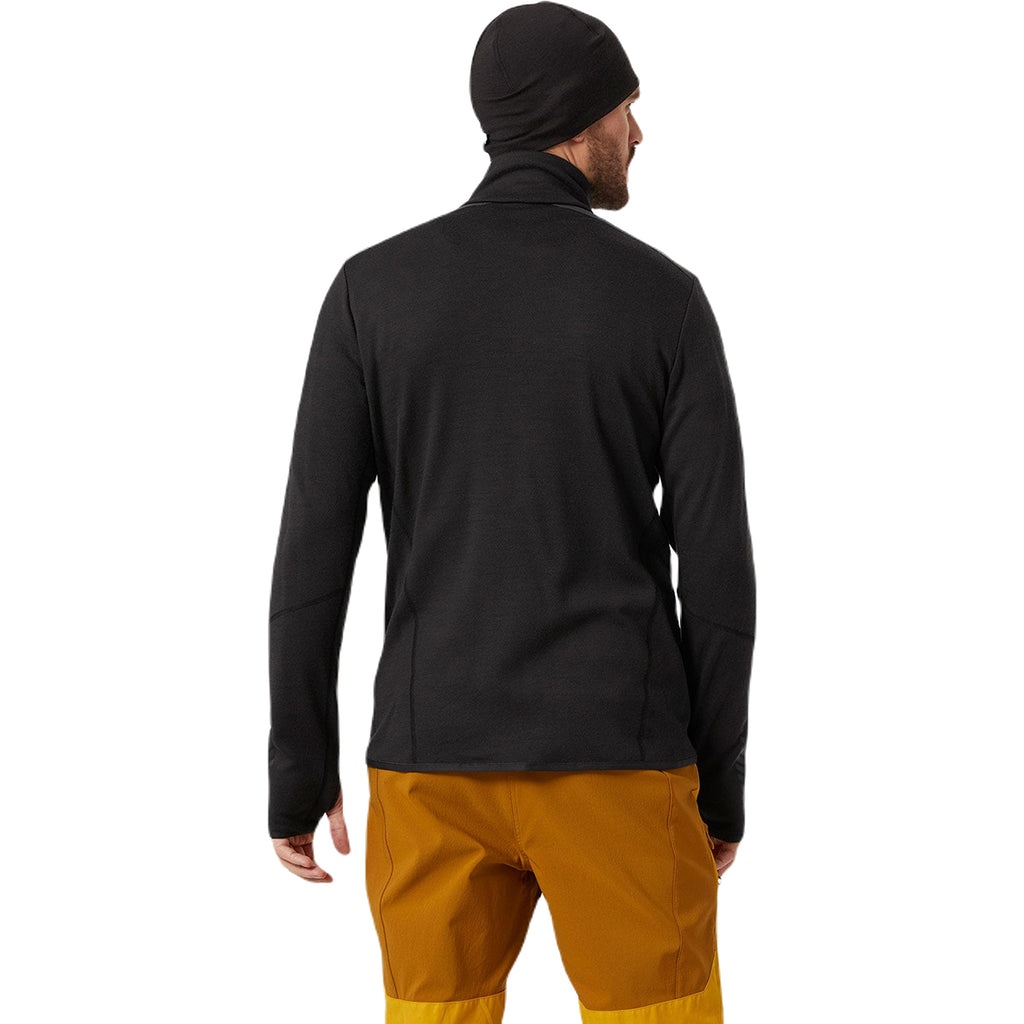 Helly Hansen Men's Black Lifa Merino Midlayer