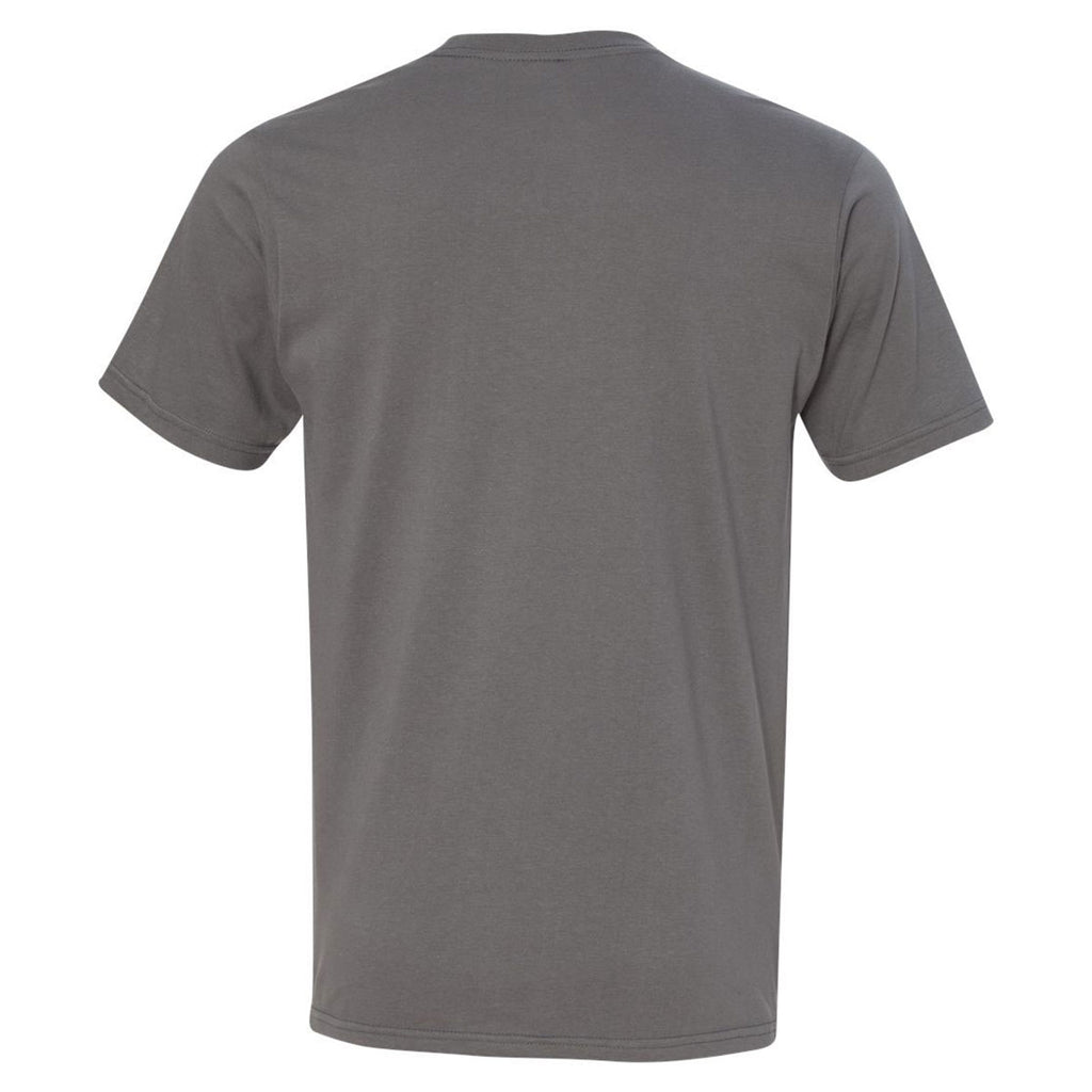 Bayside Unisex Charcoal USA-Made Ringspun T-Shirt