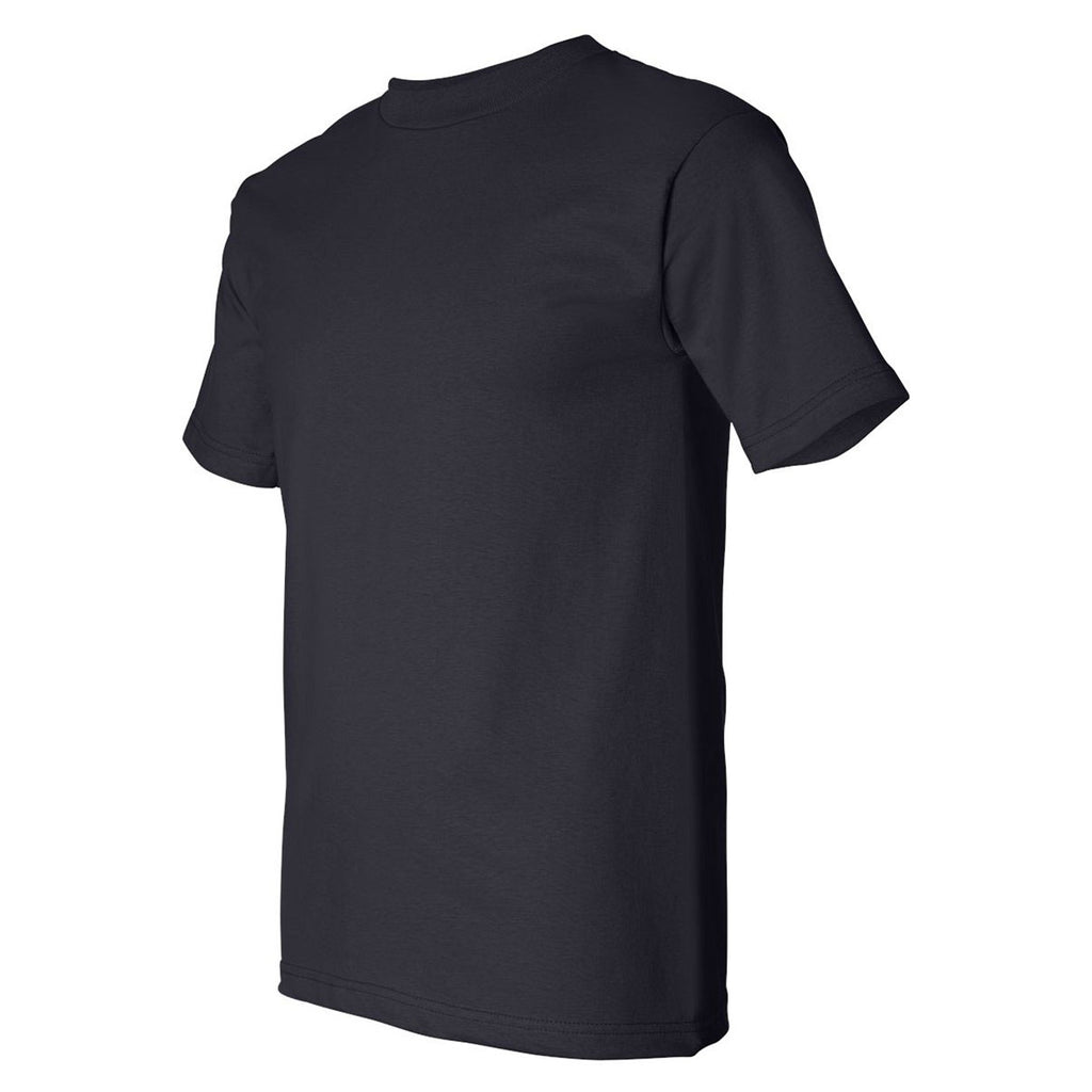 Bayside Men's Navy USA-Made Short Sleeve T-Shirt